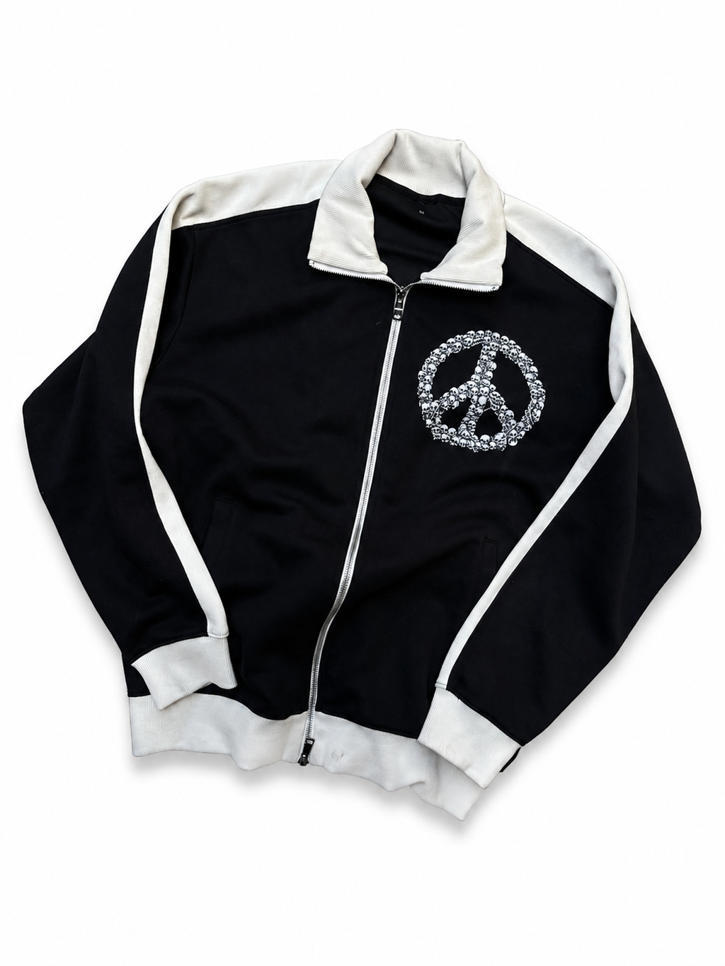 peacedbybones zip up