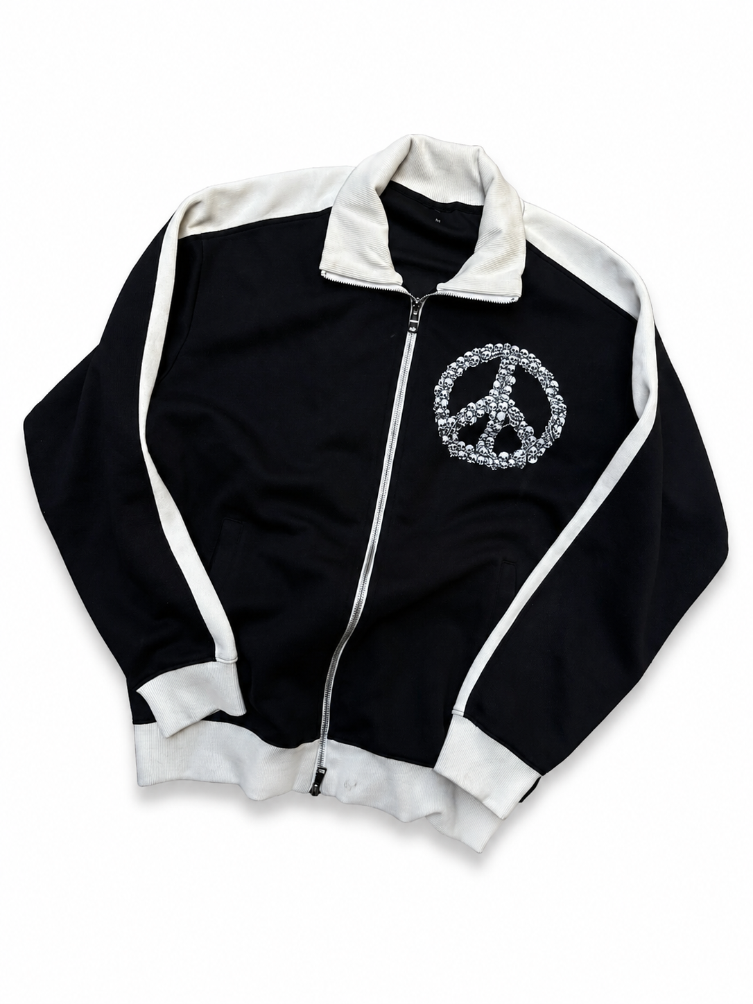 peacedbybones zip up